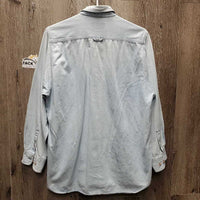 Jason Alexander LS Western Shirt, "Calgary" embroidered *vgc, mnr stains