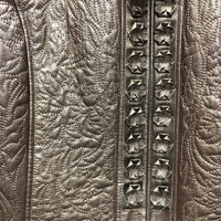 Hvy Leather & Knit Showmanship? Jacket, zip *xc/like new
