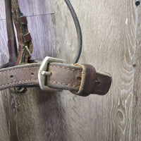 Rsd Padded Bridle, Bling, Buckles *gc, NO Flash, rubs, v.scraped, dry, stiff, stains, scratches, dirt, faded, add on browband
