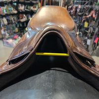 TWISTED & BROKEN - NOT FOR RIDING - REPURPOSING ONLY Close Contact Saddle
