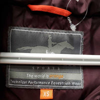 Winter Puffy Jacket, Zipper, zip off hood *gc/fair, torn inside arms, v.clumpy arms & bottom, sm holes
