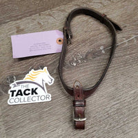 Thick Flash & Buckle on attachment, 2 keepers *gc, clean, residue, stiff, stains, xhole, trimmed
