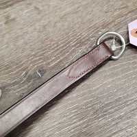 Leather Draw Rein Girth Attachment, D Ring *xc/like new, clean, v.mnr dents, scrape