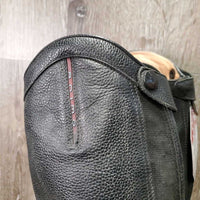 Pr Field Boots, zip *gc, v.dirty, flaking?peeling, rubs, puckered & stretched elastic
