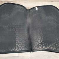 Velvet Jumper Saddle Pad, 2x piping *vgc mnr hair, dirt, rubs, stains?