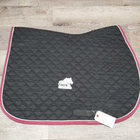 Quilt Jumper Pad, 2x piping *vgc, clean, mnr hair, rubs, puckers, pills, residue, faded
