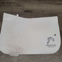 Quilt Jumper Baby Pad, "Praktical Equestrian" *vgc, clean, mnr hair, stains, pills, puckers
