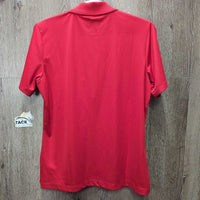 SS Polo Shirt, 1/4 Button Up, tags "Equine Canada" *new
