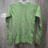LS Seamless Shirt *vgc, clean, v.mnr sleeve snags & pills
