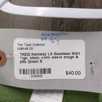 LS Seamless Shirt *vgc, clean, v.mnr sleeve snags & pills
