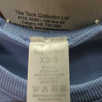 LS Seamless Shirt *vgc, clean, mnr sleeve stains & run
