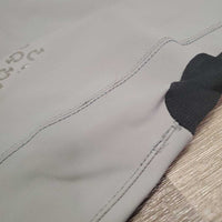 Euro Seat Breeches *gc/fair, undone stitching, discolored seat & legs, mnr rubs, pills, stains & dry stickies
