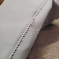 Euro Seat Breeches *gc/fair, undone stitching, discolored seat & legs, mnr rubs, pills, stains & dry stickies

