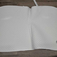 Quilt All Purpose Saddle Pad, tags, "Willowdale Champion *new, v. mnr hair, threads
