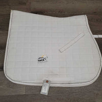 Quilt Jumper Pad, 1x piping, "RMSJ Champion" *vgc, clean, mnr stains, rubs, pills, threads
