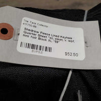 Fleece Lined Keyhole Quarter Sheet *xc, clean, v. wpf, mnr hair

