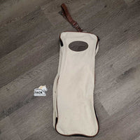 Canvas - Hvy Cotton Bridle Bag *vgc, clean, mnr stains & pills
