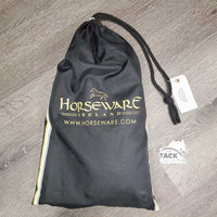 Show Rain Sheet NOT FOR TURNOUT, tail, bag *vgc, mnr wpf, mnr dirt
