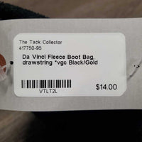 Fleece Boot Bag, drawstring *vgc
