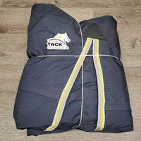 Rain Sheet, tail, 0 legs *gc, clean, 0 wpf, faded, lining tears, snags, scrapes, hairy velcro, mnr holes, threads, rubs