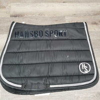 Non Slip Top Quilt Jumper Pad, 2x piping *vgc, clean, mnr rubs, hair, threads, faded, loose embroidery
