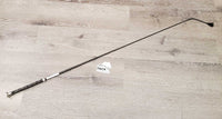 Dressage Whip, bling, cap end *gc/fair, mnr dirt, rubs, peeled, frays & snags, missing bling
