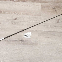 Dressage Whip, bling, cap end *gc/fair, mnr dirt, rubs, peeled, frays & snags, missing bling