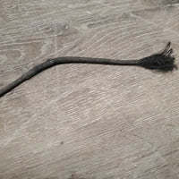 Dressage Whip, bling, cap end *gc/fair, mnr dirt, rubs, peeled, frays & snags, missing bling
