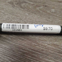 Dressage Whip, bling, cap end *gc/fair, mnr dirt, rubs, peeled, frays & snags, missing bling