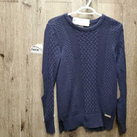 LS Knit Sweater *vgc, pills, threads