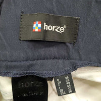 Full Seat Sticky Breeches *gc/fair, v.stained, puckers, faded, peeled logo & stickies, v.discolored seat & legs, rubs, pills
