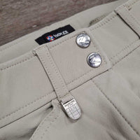 Euro Seat Breeches *gc, mnr stains, curled waist, v.discolored seat & legs, rubs & pills
