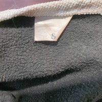 Nylon-Fleece Close Contact Saddle Cover, shoulder strap, pocket *vgc, mnr hair, stains, dirt, threads

