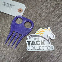 Plastic Braiding Comb *vgc, scuffs, rubs, clean
