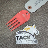 Thick Plastic Braiding Comb - Guide *vgc, clean, scuffs, sticker
