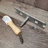 Cork Kit: 120 Corks: 19 new, 101 Used, Tap/Wrench, Round Tap, 3 Cleaners, Plugs: foam, plastic & cotton, case *gc, marker, scrapes, dirt, rust
