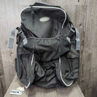Rider - Groom's Backpack *vgc/gc, dusty/dirt, mnr stain, edge rubs & frays, older

