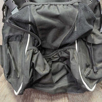Rider - Groom's Backpack *vgc/gc, dusty/dirt, mnr stain, edge rubs & frays, older
