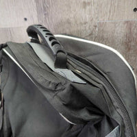 Rider - Groom's Backpack *vgc/gc, dusty/dirt, mnr stain, edge rubs & frays, older
