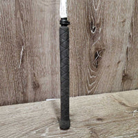 Riding Crop - Whip *gc, No Handle, stamped, rubs, dirty, snags, frays
