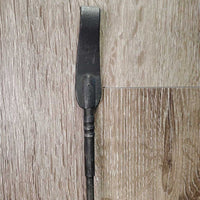 Riding Crop - Whip *gc, No Handle, stamped, rubs, dirty, snags, frays