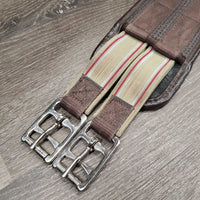 Nylon Web Synthetic Girth, 2x els *gcclean, dirty, stains, faded, torn edge, marker
