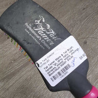 Mane & Tail Brush, handle *gc, dirty, hairy, rubs, scrapes, sticker, stains, shavings
