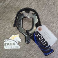 Wall Mounted Bridle Hook, tags, screws *new, dirty
