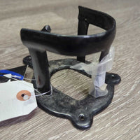 Wall Mounted Bridle Hook, tags, screws *new, dirty
