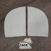 16 Half Pad Shims: 6 Front, 6 Back, 4 Center/Bridging *xc/like new, mnr dusty & hair
