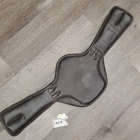 Short Padded Belly Girth, 2x els, Caribiner *vgc, clean, mnr hair, dirt, scrapes & rubs
