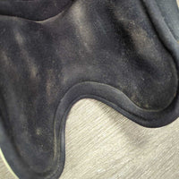Hind Boots, velcro *gc, clean, yellowed, faded, threads, older, scratches, stains
