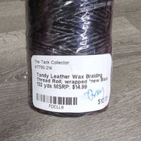 Waxed Braiding Thread Roll, wrapped *new
