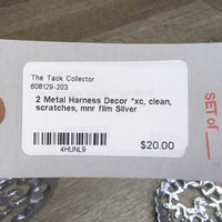 2 Metal Harness Decor *xc, clean, scratches, mnr film
